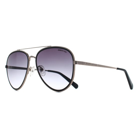 Kenneth Cole New York Aviator Womens Gold Smoke Gradient KC00023 - Image 2