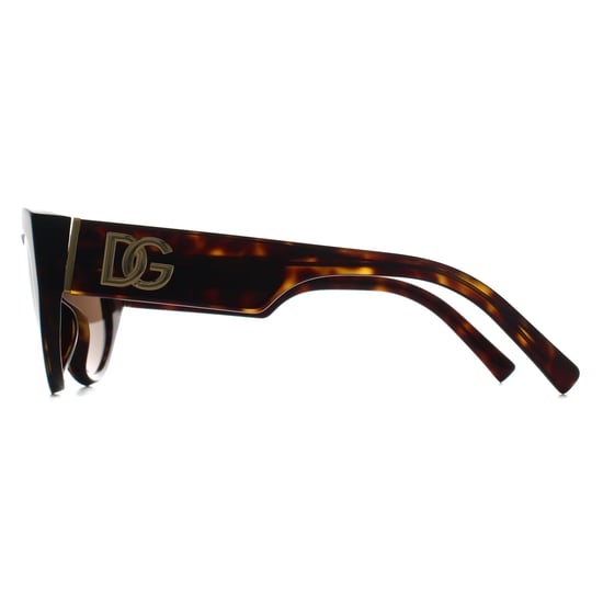 Dolce & Gabbana Cat Eye Womens Havana Dark Brown DG4514 - Image 3