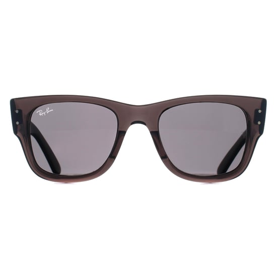Ray-Ban Square Unisex Transparent Black Dark Grey RB0840S Mega Wayfarer - Image 1