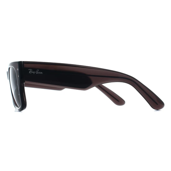 Ray-Ban Square Unisex Transparent Black Dark Grey RB0840S Mega Wayfarer - Image 3