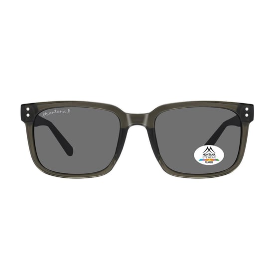 Montana Rectangle Mens Grey Grey Polarized MP196 - Image 1