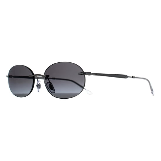 Ray-Ban Oval Womens Silver Grey Gradient RB3767 - Image 2