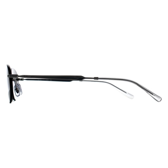 Ray-Ban Oval Womens Silver Grey Gradient RB3767 - Image 3