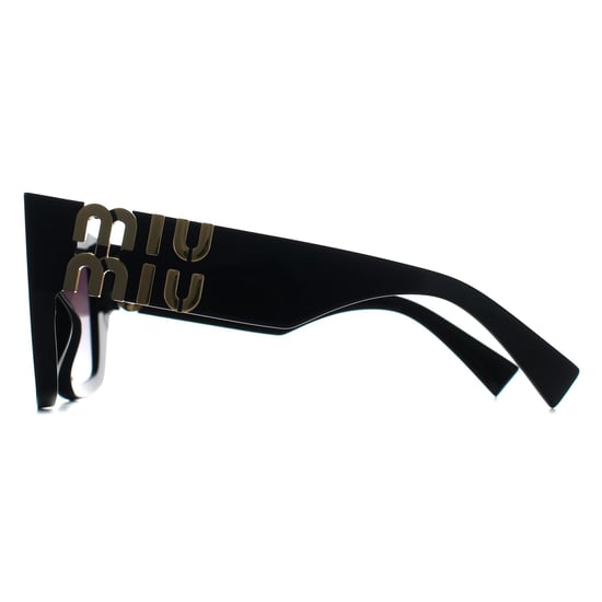 Miu Miu Square Womens Black Gradient Grey MUB05S - Image 3