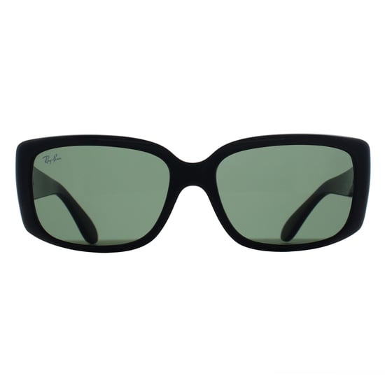 Ray-Ban Rectangle Womens Black G-15 Green RB4389 - Image 1