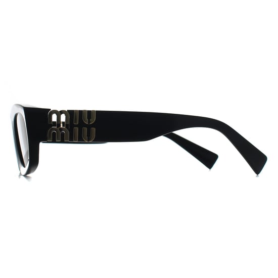 Miu Miu Oval Womens Black Dark Grey MUB04S - Image 3