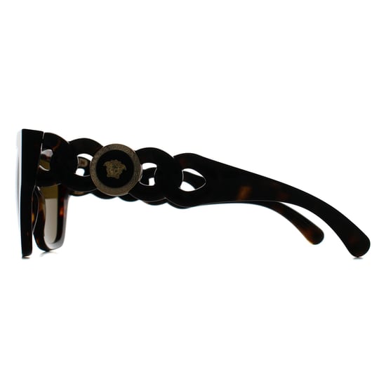 Versace Square Womens Havana Dark Brown VE4409 - Image 3