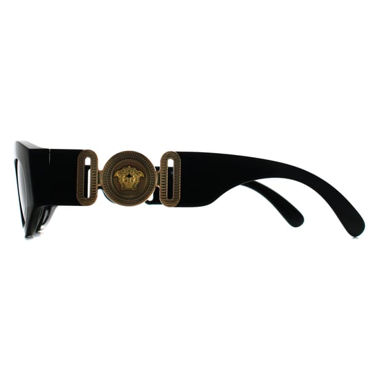 Versace Cat Eye Womens Black Dark Grey VE4480U - Image 3