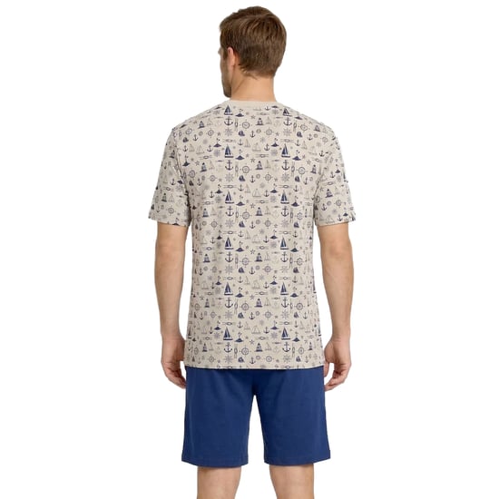 Men's Summer Short Cotton Pyjamas KL30000 - Image 3