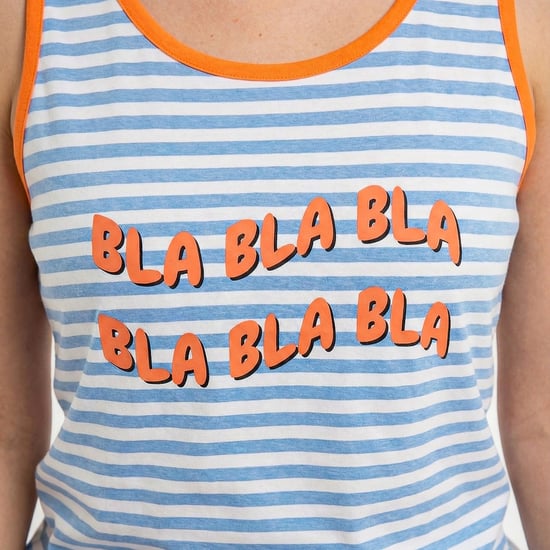 Dames Zomer Pyjama's met Brede Bandjes, Katoen KL45250 - Image 2