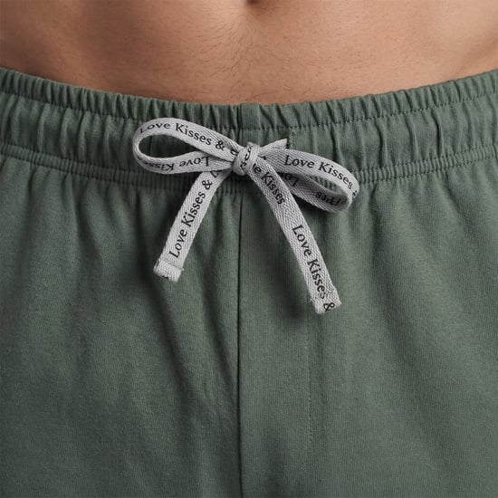 Heren Zomer Katoenen Korte Pyjama's KL30000 - Image 6