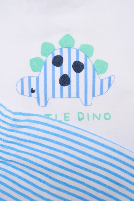 Dinosaur Print T-Shirt, Shorts and Plush Toy - Image 6