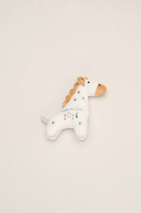 Born in 2026 Print T-Shirt, Shorts and Plush Toy - Image 6