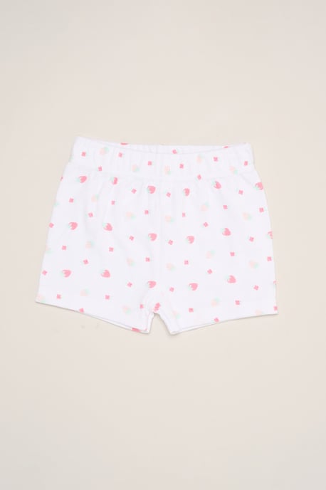 Strawberry Print T-Shirt, Shorts and Plush Toy - Image 4