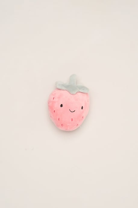 Strawberry Print T-Shirt, Shorts and Plush Toy - Image 5