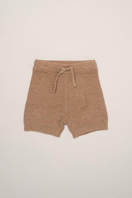 True Knit Shirt and Shorts with Crochet Bear - Image 4