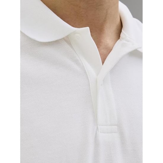 Jack & Jones Mens Short Sleeve Plain Pique Polo T Shirt - Image 2