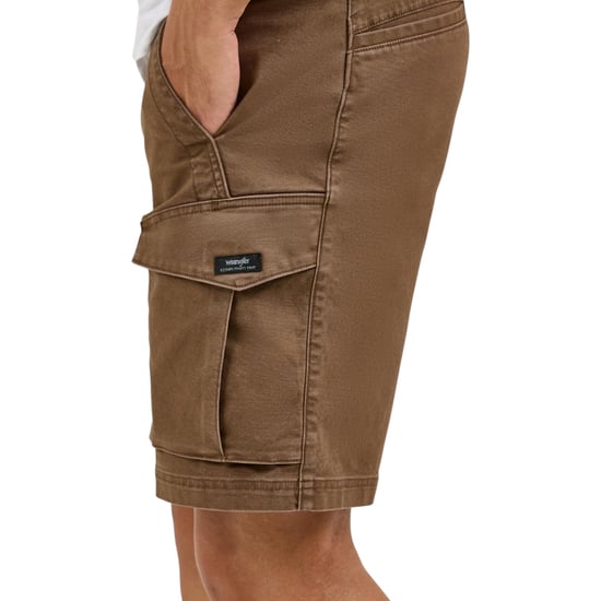 WRANGLER Mens Cargo Shorts Relax Fit Comfort Flex Cotton Stretch Half Pant - Image 3