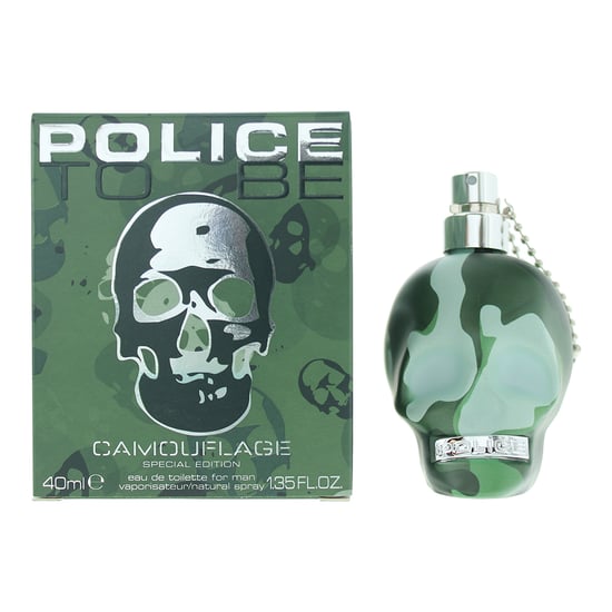 Police To Be Camouflage Eau de Toilette 40ml - Image 1