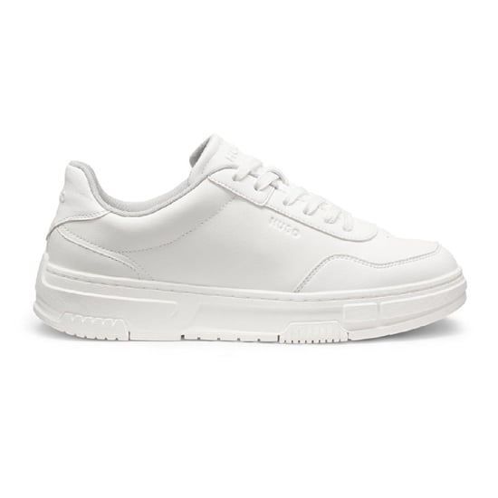 Men's Hugo Yarrow Tenn Low Top Lace-Up Sneakers in White - Image 1