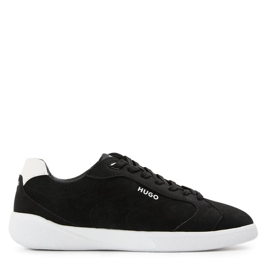 Men's Hugo Low Top Trainers in Black - Image 1