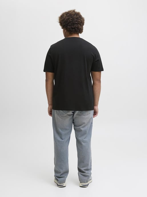 Jack & Jones Mens Graphic T Shirt Oneck Plus Size Tee - Image 4