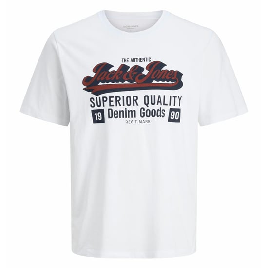Jack & Jones Mens Graphic T Shirt Oneck Plus Size Tee - Image 2