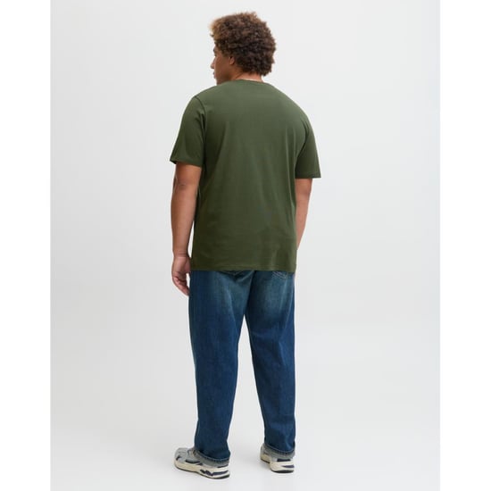 Jack & Jones Mens Graphic T Shirt Oneck Plus Size Tee - Image 5