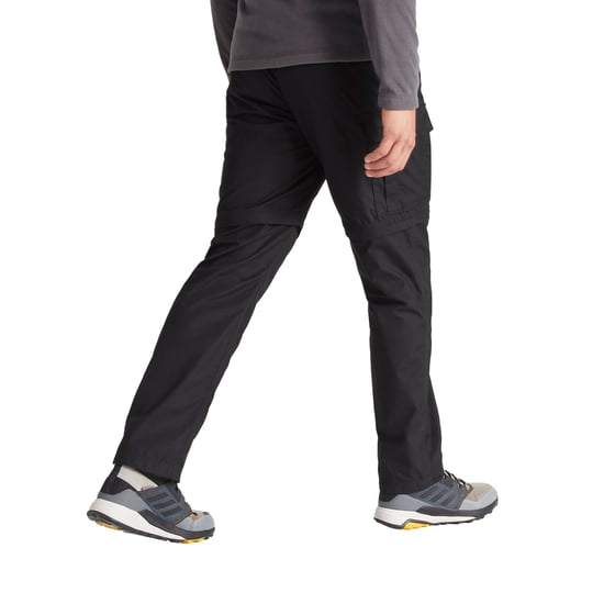 Craghoppers Heren Expert Kiwi Convertible Getailleerde Broek (Zwart) - Image 4