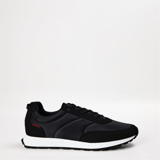 Men's Hugo Icelin Runn Low Top Sneakers in Black - Image 1