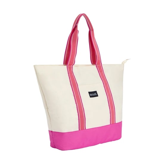 Regatta Boulder Strand Tote Tas (Licht Vanille/Roos Violet) - Image 3