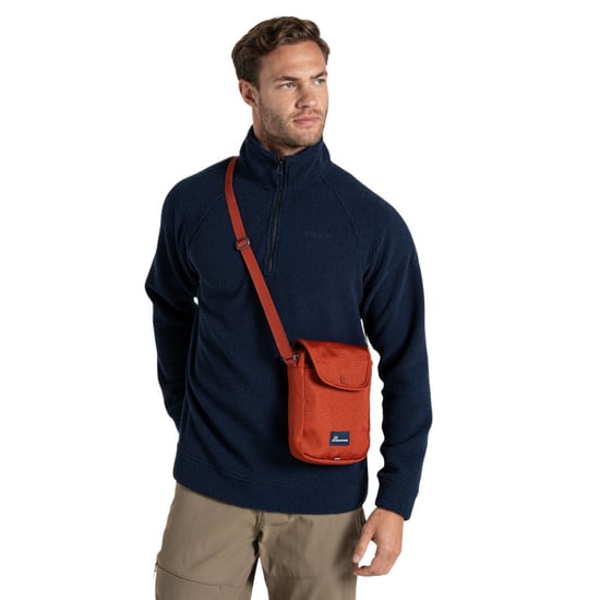 Craghoppers Kiwi Logo Crossbody Bag (Red Beach) - Image 3