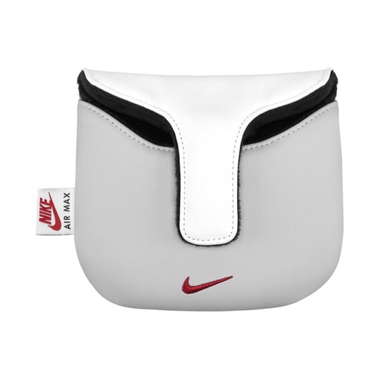 Nike Icon Putter Head Cover (Platinum/White/Red) - Image 1