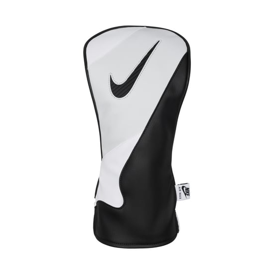 Nike Tour Leather Driver Head Cover (Black/White) - Image 1