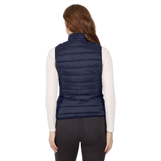 Trespass Womens/Ladies Teeley Packaway Gilet (Navy) - Image 4