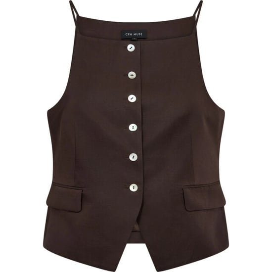 CPH Muse Cmcolleen waistcoat slimfit mulch - Image 2