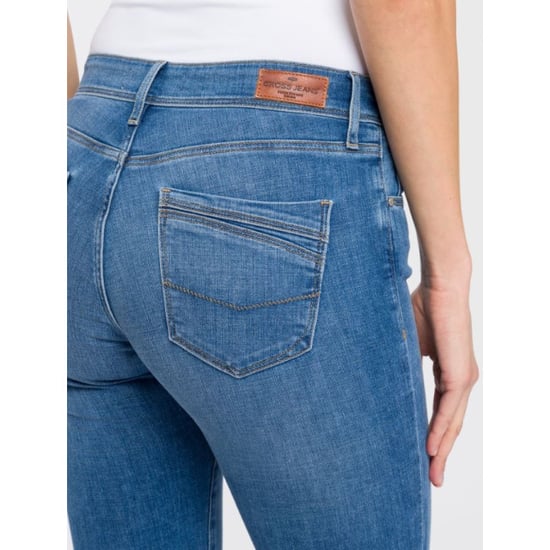 Cross Jeans Anya mid blue used - Image 2