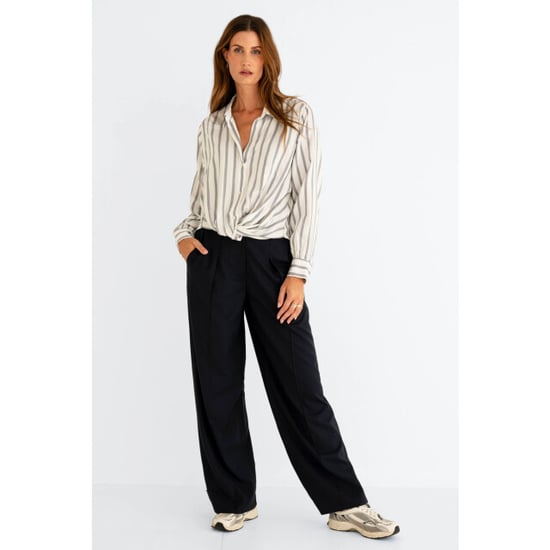 Maicazz Sense blouse-silver stripe - Image 3