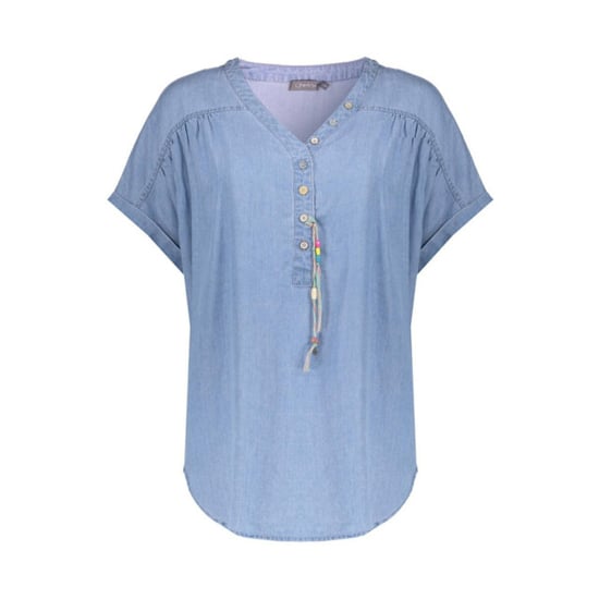 Geisha Top suze-bleached denim - Image 1