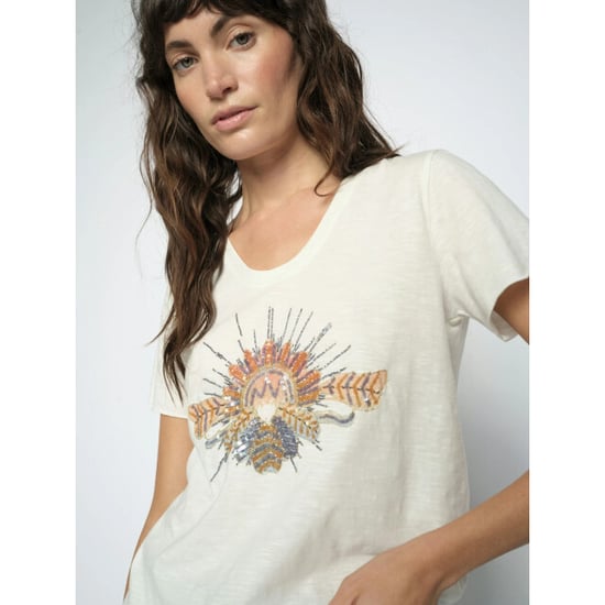 Mos Mosh 180110 180 mosmosh mmtonia o-ss glam tee ecru - Image 3