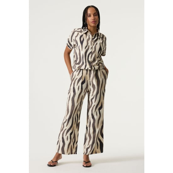 Garcia Jeans dames broeken broeken casual 4109.08.0028 ecru dessin - Image 2