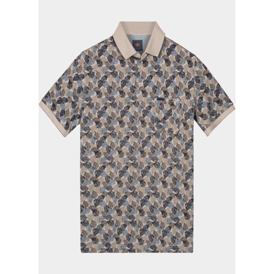 Baileys Polo heren poloshirt 2-tone pique, all o 615229/650 - Image 2