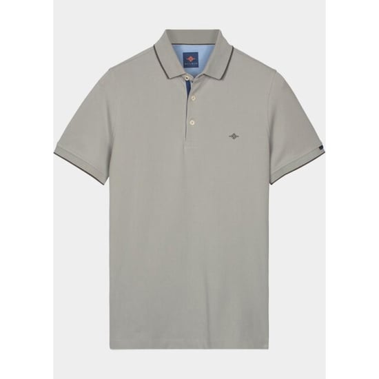 Baileys Polo heren poloshirt 2-tone solid 615214/92 - Image 2