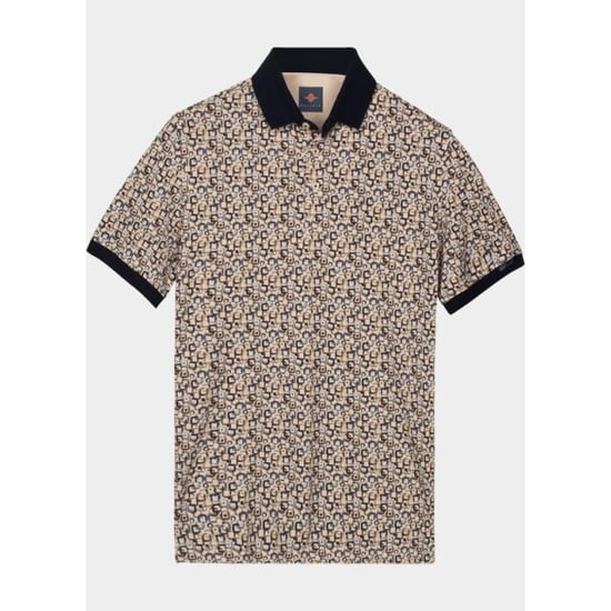 Baileys Polo heren poloshirt 2-tone pique, prin 615228/83 - Image 2