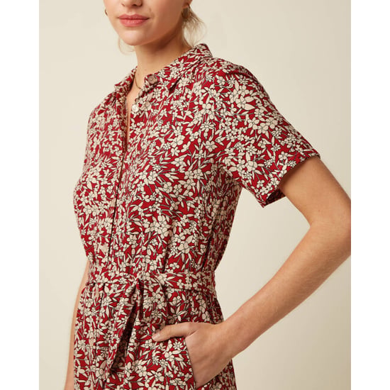 King Louie Olive dress paradis chili red - Image 2