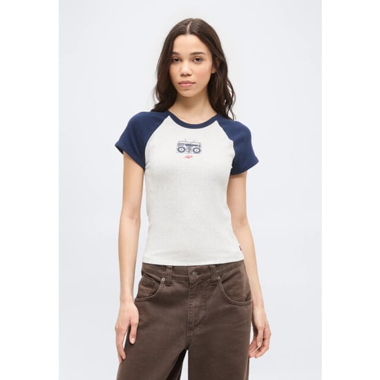 Levi's gr riley raglan tee pearl embellished 003r2 0010 - Image 1