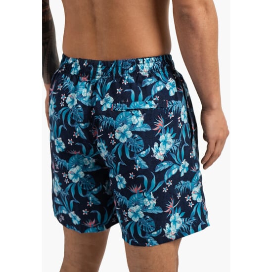 Happy Shorts Heren zwemshort blauw gebloemd - Image 3