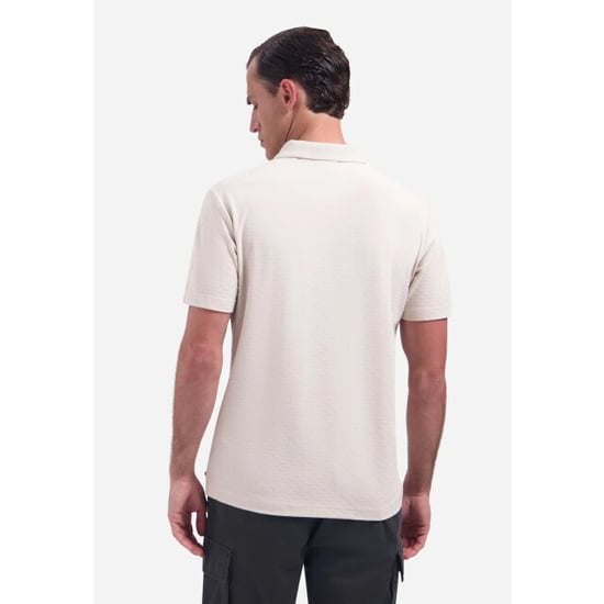 No Excess Polo short sleeve structure stone - Image 4