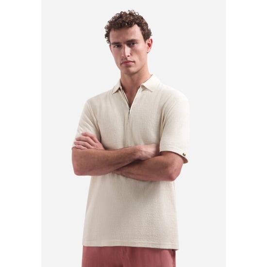 No Excess Polo short sleeve zipper stone - Image 5