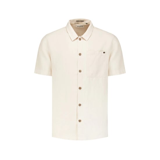 No Excess Shirt short sleeve with linen, garm stone - Image 2